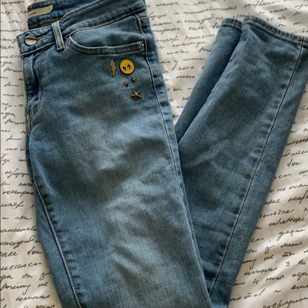 Levi skinny jeans